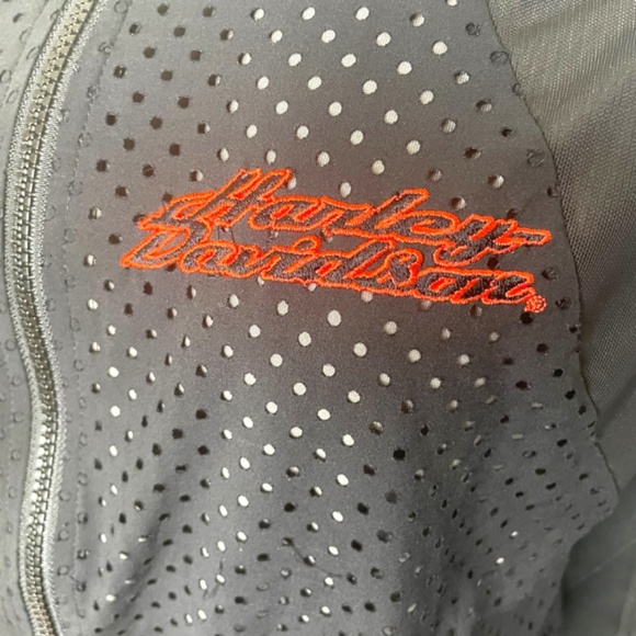 HARLEY-DAVIDSON Womens Lightweight Performance Mesh Black Hoodie - Picture 6 of 13